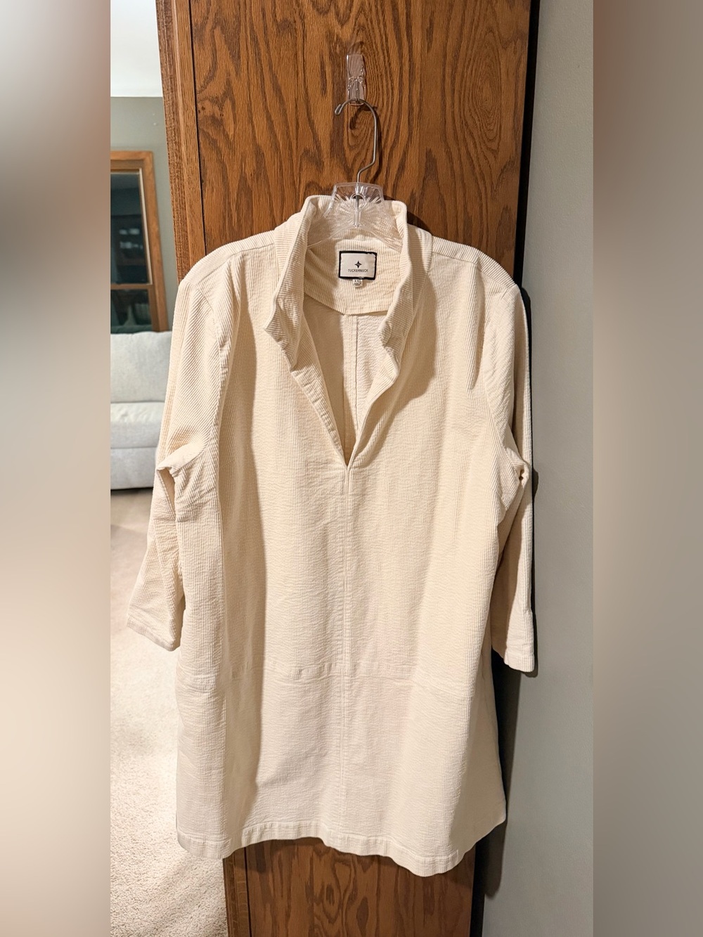 Tuckernuck Cream Mini Dress